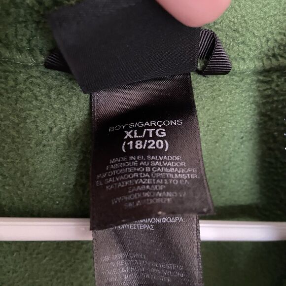 The North Face Denali Fleece Jacket — Boys XL (18/20) Green/Black - Picture 5 of 8